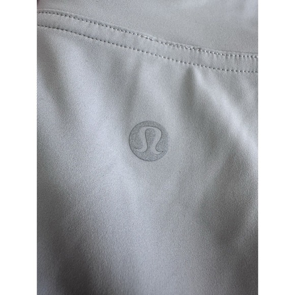 New Lululemon Nulux Long Sleeve Tennis Half-Zip Size 12 Gray Hip Length NWT - Picture 9 of 11